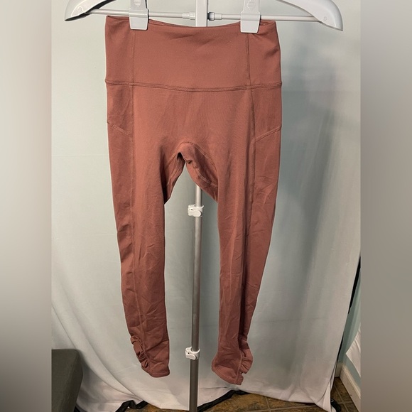 Free People‎ Movement size XS mauve leggings - Picture 1 of 8